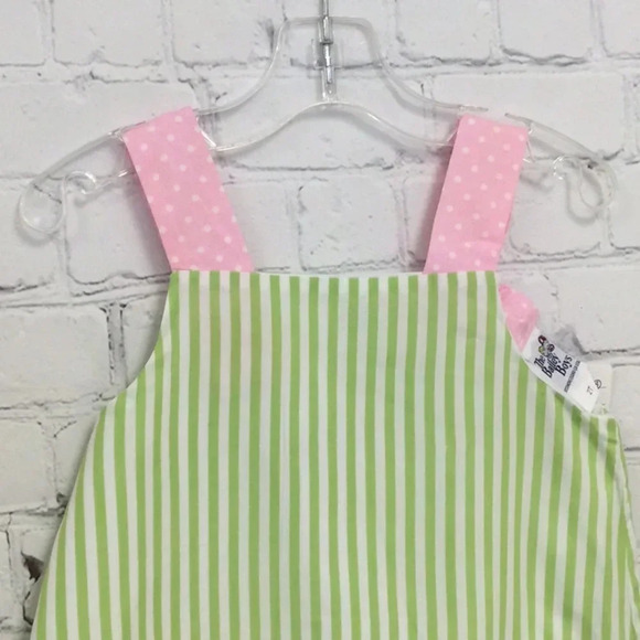 NWOT Bailey Boys 2T Stripe Ruffle Dress - Picture 2 of 6